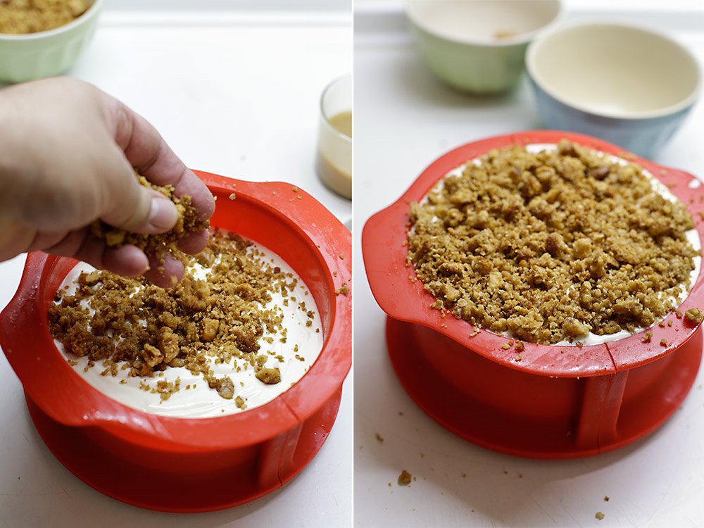 tarta helada de crujiente y caramelo 5