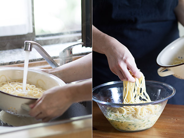 Tortilla de espaguetis 5