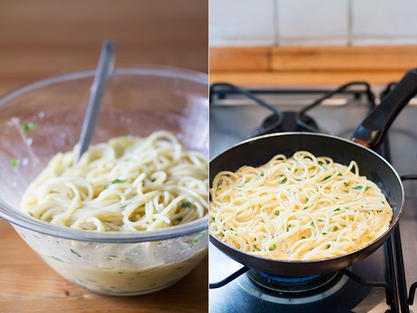 Tortilla de espaguetis 6