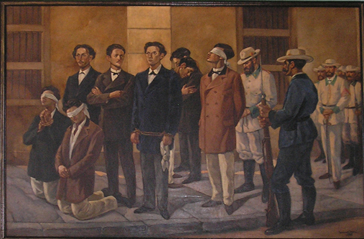 estudiantes de medicina fusilamiento