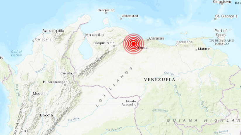 sismo de venezuela