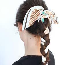 trenza más pañuelo