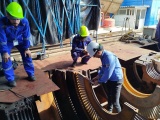 Avanzan inversiones en unidad 4 de termoeléctrica de Cienfuegos
