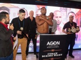 Cubanos a cartel de boxeo profesional en Berlín