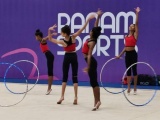 Gimnastas cubanas ajustan su estreno en Asunción 2025