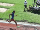 Paratletismo se sumó con éxito a la fiesta escolar