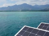 Paneles solares que funcionan en fondo del mar