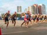 “El Kenya”, con discreto desempeño en Copa Mundial de Triatlón