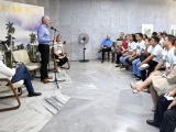 Presidió Díaz-Canel homenaje por aniversarios juveniles