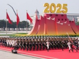 Participa Díaz-Canel en desfile militar conmemorativo en China