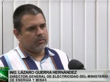 Sistema eléctrico nacional alcanza mil MW en menos de un día