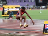 Leyanis Pérez es campeona mundial del triple
