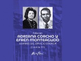 Evocan a Adriana Corcho y Efrén Monteagudo, mártires del servicio exterior